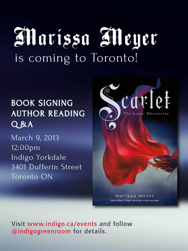 Marissa Meyer in Toronto March 9