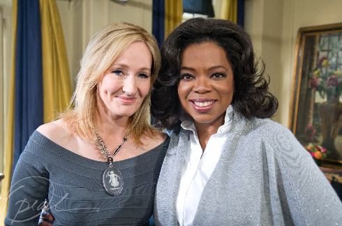 J.K. Rowling with Oprah Winfrey